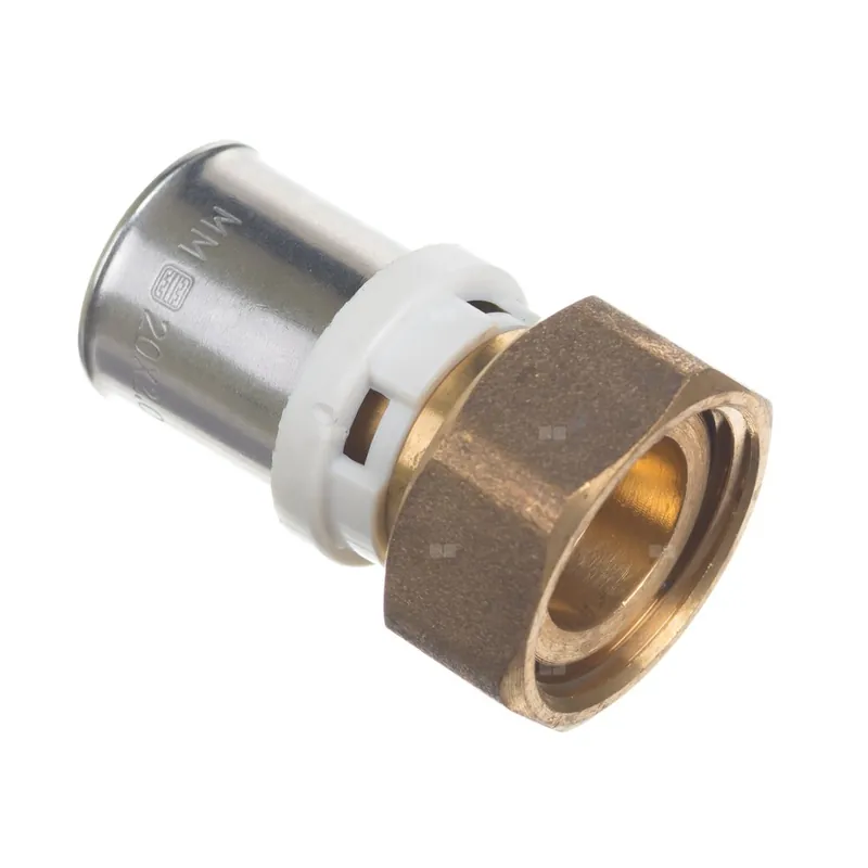 Hit cenowy Półśrubunek prosty zaprasowywany QIK, mosiądz, 1/2‘‘ x 16 mm (NZ x złącze zaprasowywane)