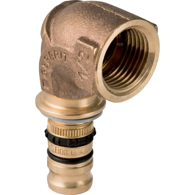 Szybka wysyłka Kolano 90‘ GEBERIT Mepla, brąz / miedź, 1‘‘ x 26 mm (GW x końcówka wciskowa), (głębokość 33 mm) z uszczelką