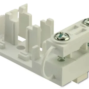 Zniżka Uchwyt z zaciskiem kablowym do złączek serii M093/M094 3P 3x0.75-1.5 mm² biały PA6.6 BMM0983 (1000 szt.)