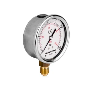 Manometr glicerynowy DN63 radialny 1/4” (0-400)bar M63RL1/4(0-400) - Nuova Fima Szybka dostawa