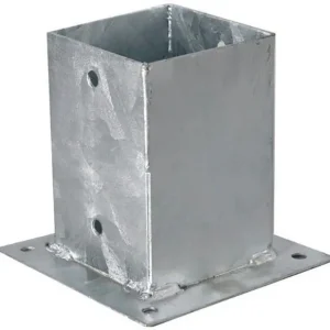 Podstawa słupa przykręcana prostokątna PSP2/KSB o wymiarach 90 x 150 x 150 x 2 mm Bestseller