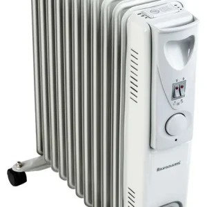 Grzejnik olejowy elektryczny o mocy 2500W z termostatem 11 żeber Ravanson OH-11 Dodaj do koszyka