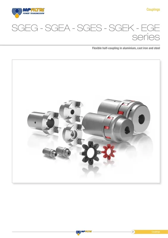 Bestseller Sprzęgło SGEG40PA03030 W25x1,25x18 - MP Filtri