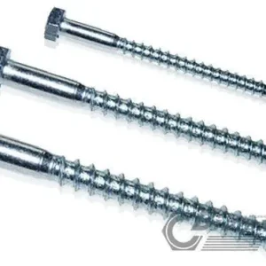 10x300 wkręt do drewna z łbem sześciokątnym ocynk 5 szt. Ostatnia szansa