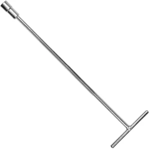 Klucz trzpieniowy nasadowy typ T o długość 400 mm z nasadką sześciokątną o rozmiarze 10 mm Topex 35D035 Bestseller