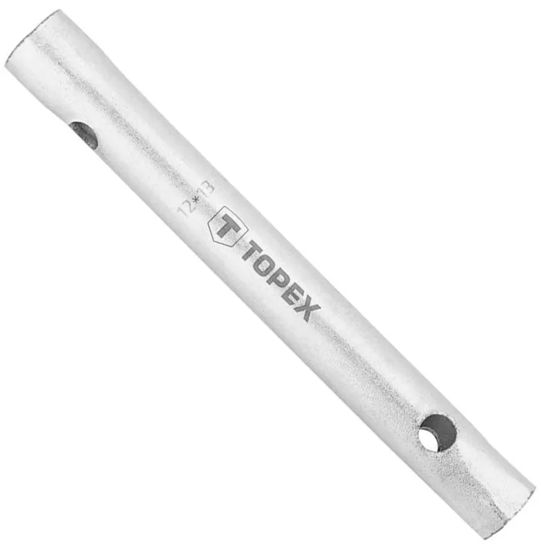 Klucz rurowy dwustronny z nasadkami sześciokątnymi o rozmiarze 12 x 13 mm Topex 35D933 Hit cenowy