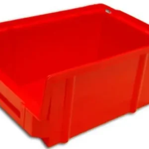 Zamów dziś Pojemnik magazynowy warsztatowy plastikowy czerwony 20 x 10 cm ( NR. 1 )