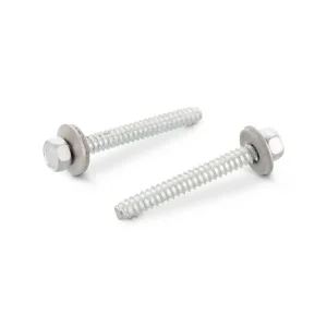 Zniżka Wkręty fasadowe z łbem sześciokątnym i podkładką uszczelniającą 16 mm Art. 9057 A2 BZ 6,3X240