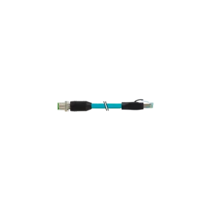 Bestseller Złącze męskie M12 0° X-cod. / złącze męskie RJ45 0° Gigabit 7700-51101-S4X3500