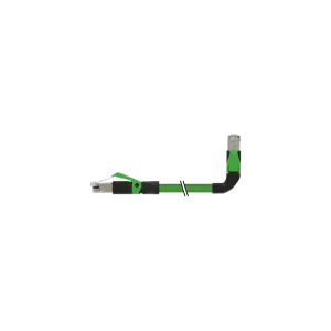 Bestseller RJ45 męski 0° / RJ45 męski 90° lewy, ekranowany EN 7000-74367-8001000