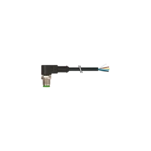 Zniżka M12 męski 90° na kabel 7000-12121-6350400