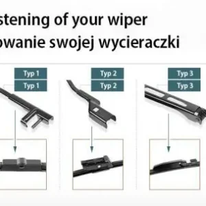 Szybka wysyłka Adapter pióra wycieraczki