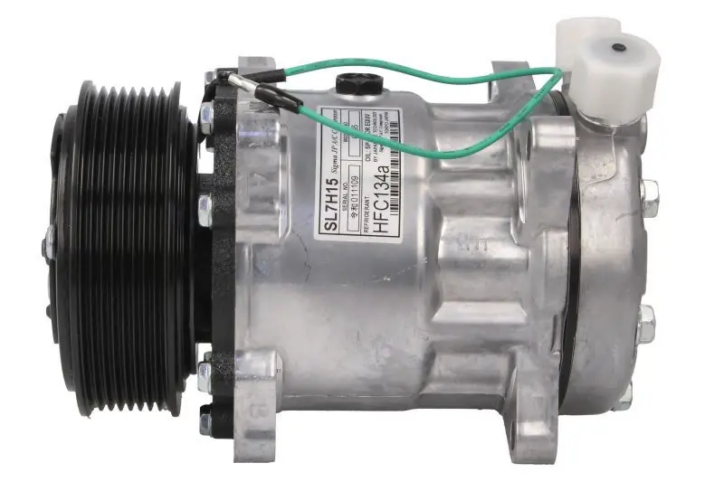 Kompresor klimatyzacji uniwersalny SD7H15 24V, rodzaj przyłącza V - 3/4 x 7/8, typ koła pasowego PV8 119mm Taniej