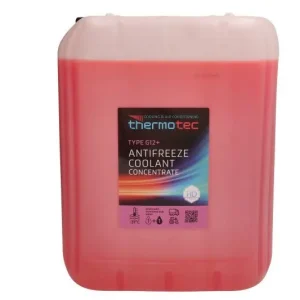 Koncentrat do chłodnic TRUCK (typ płynu G12+/G30) (20L, 1 1=-37°C), Bezkrzemianowy, czerwony/różowy, norma ASTM D3306, PN-C-40007 2000, zawiera Glikol monoetylenowy pasuje do DS DS 3 0.4-Electric 0 Obniżka ceny
