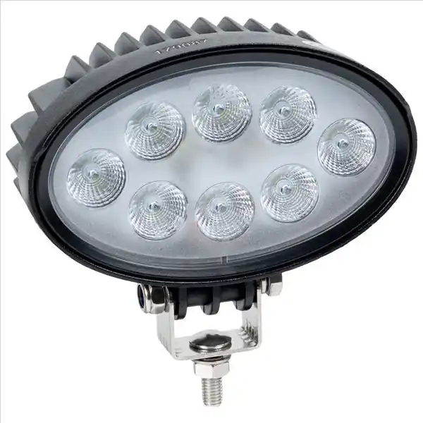 Lampa robocza (LED, 9V, 10-30V, 24W, 2600lm, liczba diod 8x3W, wys. 123mm, szer. 143mm, gł. 63mm, owalna, ze złączem Deutsch) Zamów teraz