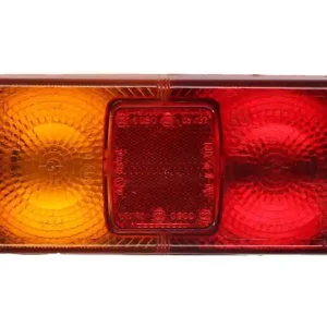 Super okazja Lampa tył L/P (P21/5W/P21W, 12/24V, czerwony/pomarańczowy, z kierunkowskazem, ze światłem cofania, ze światłem stopu, światło pozycyjne) pasuje do DAVID BROWN 1190, 1290, 1390, 1394, 1490, 1494