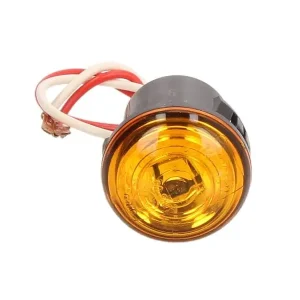Darmowy zwrot Światło obrysowe L/P, żółty, LED, wys. 30mm, szer. 30mm, gł. 29,8mm, do zabudowy/mocowanie pionowe/mocowanie poziome, długość przewodu 150mm, 12/24V (IPIP67)