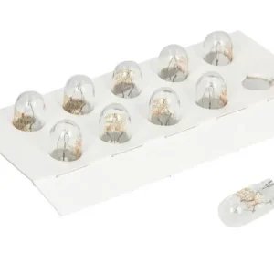 Cena promocyjna Żarówka (Karton 10szt.) W3W 24V 3W W2,1X9,5D całoszklana Standard