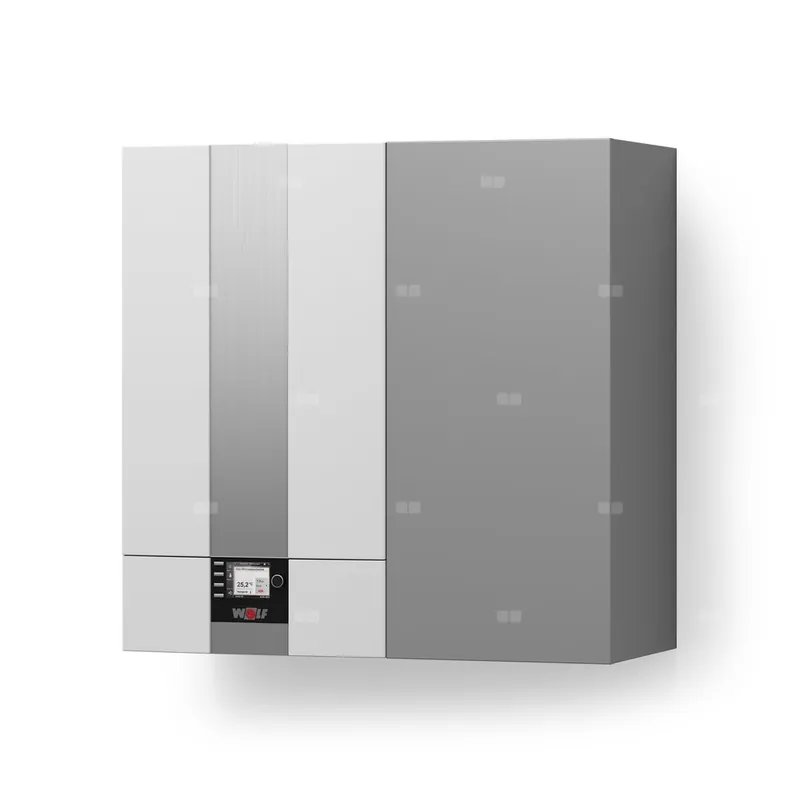 Pakiet - Kocioł gazowy dwufunkcyjny WOLF CGW-2-20 z modułem AM kondensacyjny wiszący 4.4 - 2.4 kW Wyjątkowa oferta