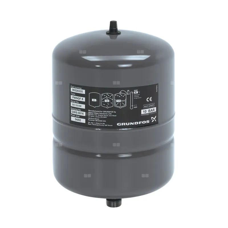 Zniżka Zbiornik membr. GT-H-8 PN10 G3/4 V
