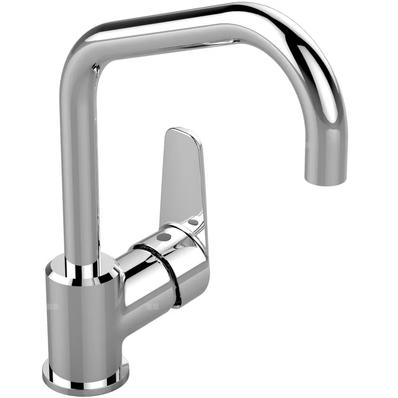 Bateria umywalkowa 108x212x256 mm, wylewka 177 mm 9 l/min (3 bary), bez korka spustowego - SEVA L Wyprzedaż