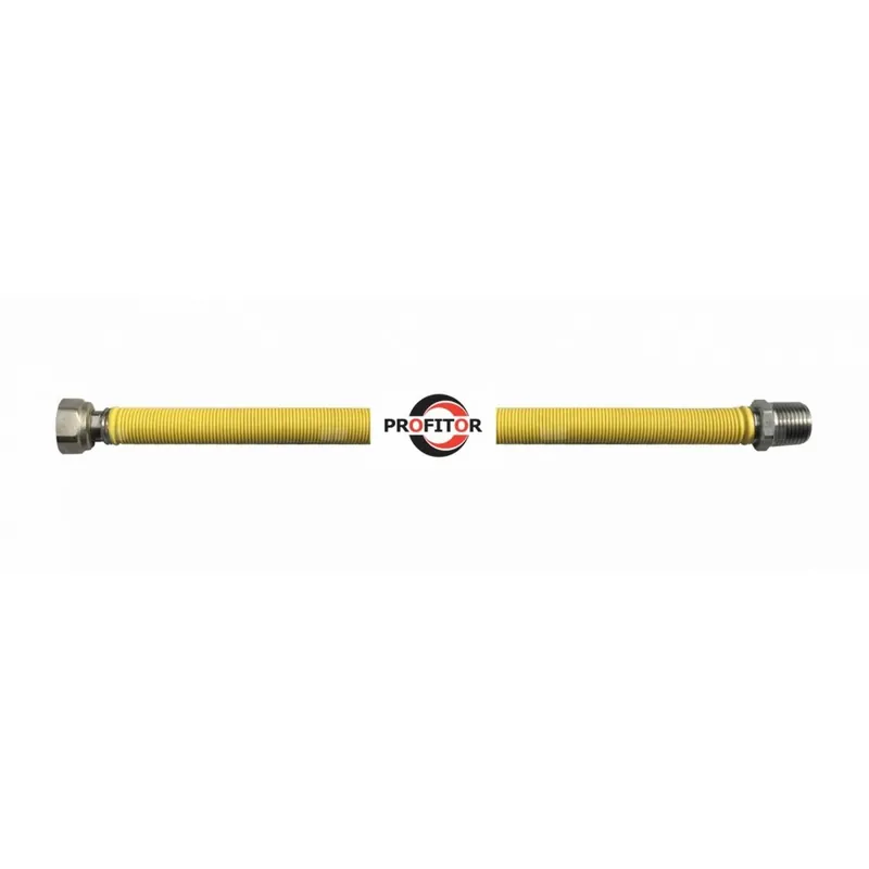 Giętki rozciągliwy przewód do gazu KAS-FLEX 1/2‘‘ FM L100-200 Nowy