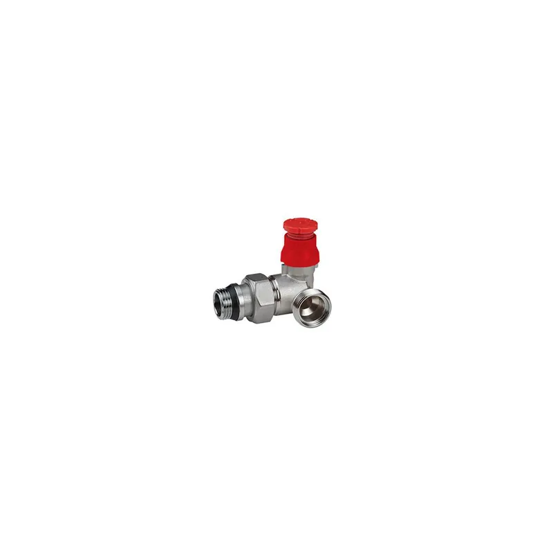 Bestseller Zawór grzejnikowy termostatyczny GIACOMINI R403PTG trzyosiowy z nastawą wstępną, połączenie 1/2‘‘ x 18 mm (chrom)