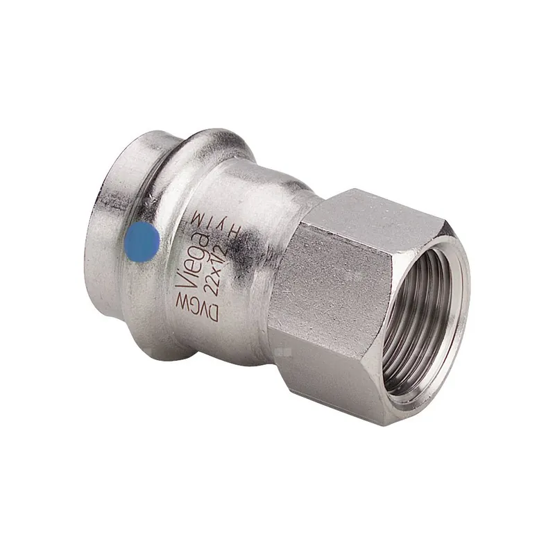 Złącze przejściowe VIEGA 2312LF, stal nierdzewna / stal nierdzewna, 1 1/4‘‘ x 35 mm (gw x mz) Nowość